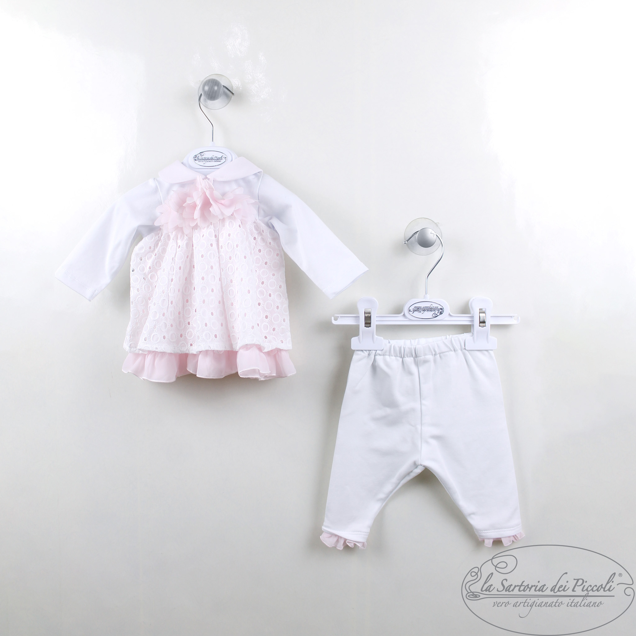 La Sartoria dei Piccoli Sacco Nascita  lbs353 con zip